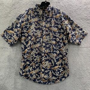 Gitman Bros Shirt Mens Size Large Button Up Blue*